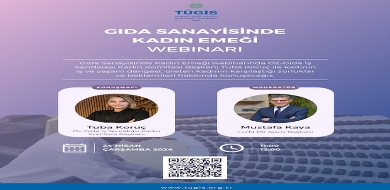 TÜGİS, “Kadın Emeği” webinarı