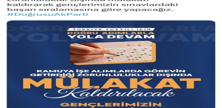 2025 Geldi, Adil Atama İstiyoruz!