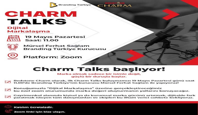 Charm Talks Başlıyor!