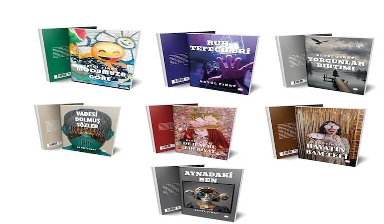 Yazar ve Şair Betül Fırat’tan Tek Seferde 7 Kitap Müjdesi