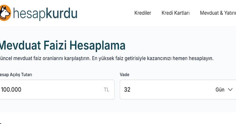 Mevduatınız Ne Kadar Kazandıracak?