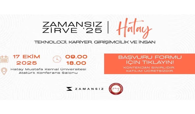 Zamansız Zirve 25 İçin Geri Sayım!