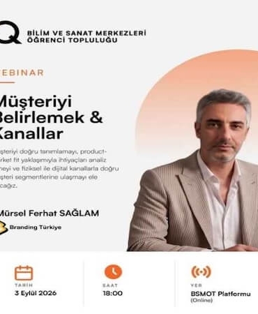 BİLSEM’deki Dijital Markalaşma Etkinliğinde Mürsel Ferhat Sağlam Konuşacak