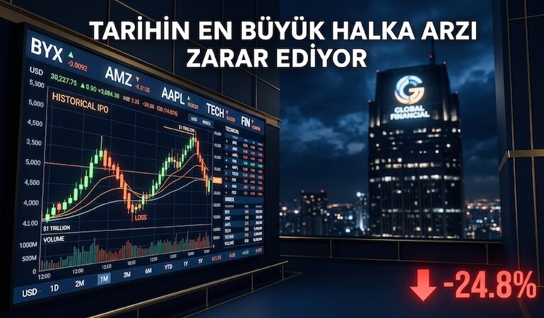 Tarihin En Büyük Halka Arzı Zarar Ediyor