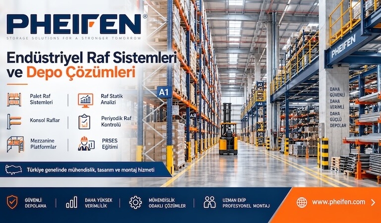 İstanbul'dan Türkiye Geneline Güvenilir Raf Periyodik Kontrol ve Mühendislik Hizmetleri: PHEIFEN